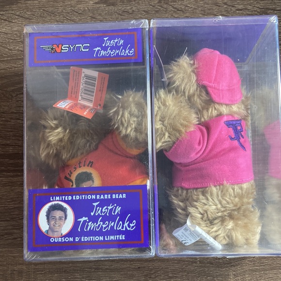 Nsync Toys Set Of 2 Nsync Collectible 200 Limited Edition Rare Bear